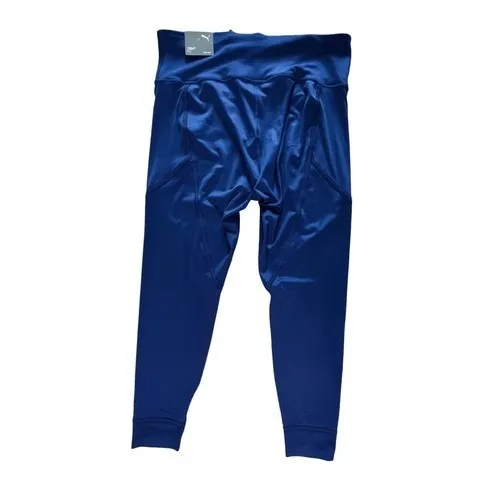Puma‎ Studio Blue Drycell High Waist 7/8 Training Leggings Tight XL NWT - Image 7