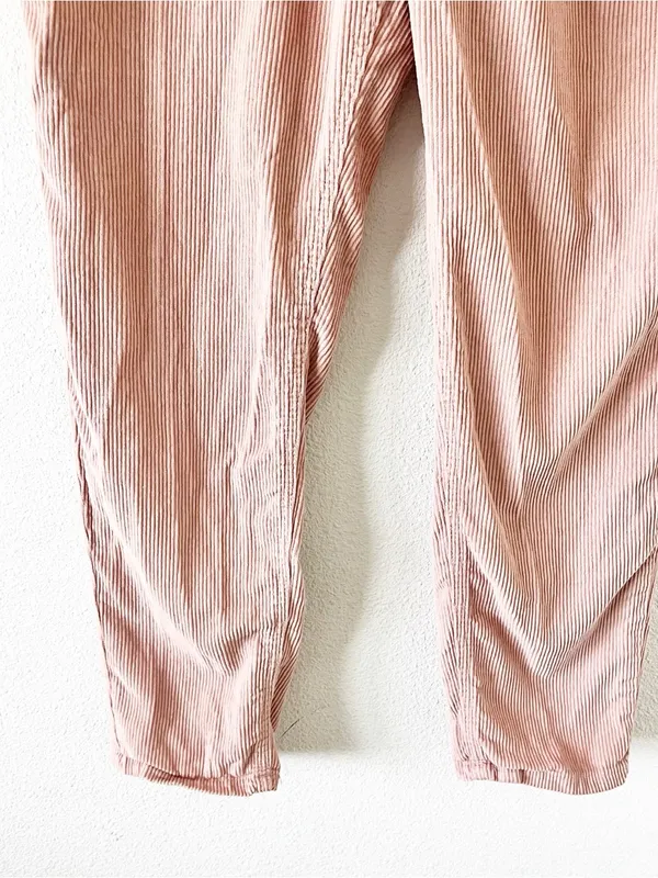 BDG Pink Corduroy Mom High Rise Straight Leg Pants - Image 4