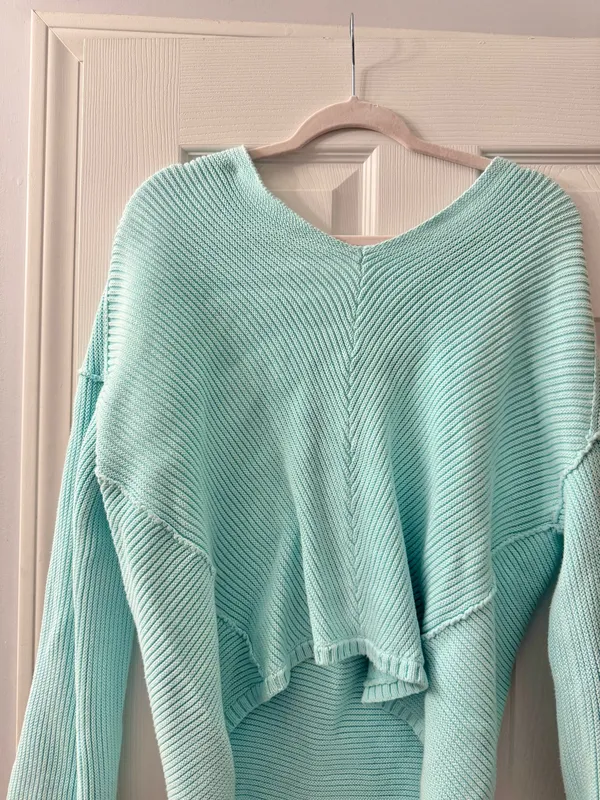 Free People Mint Sweater! - Image 2
