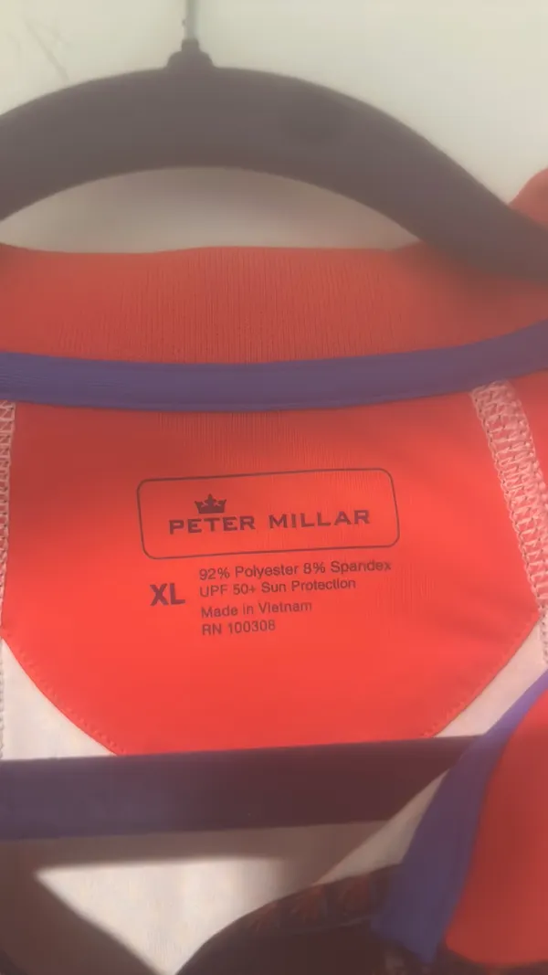 Peter Millar Polo Golf Shirt - Image 4