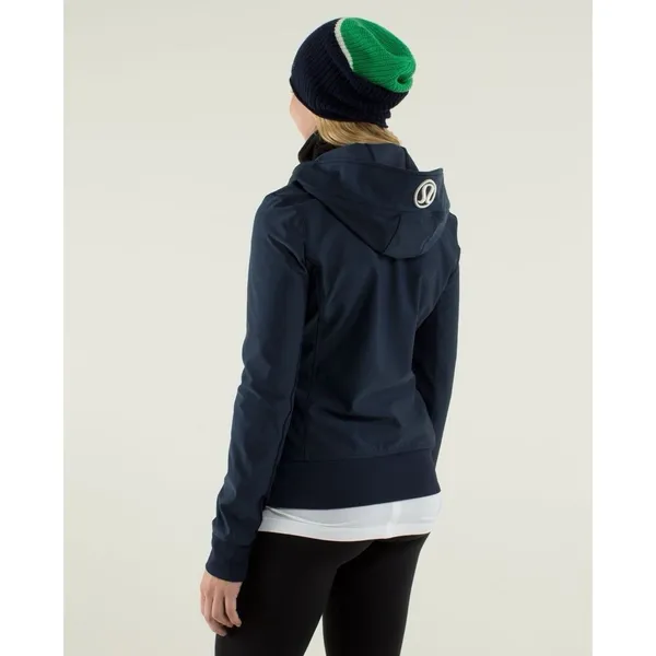 Lululemon Uba Hoodie Softshell Limited Edition Inkwell/black (navy) Size‎ 4 - Image 10