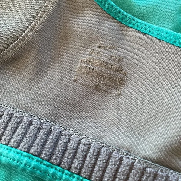 Women's Nike Dri-Fit Teal Sports Bra - Image 6