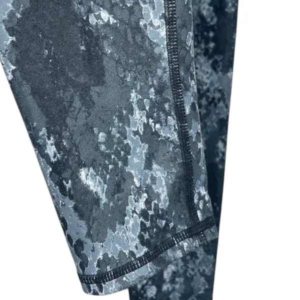 Alo Yoga Python Snakeskin Airbrush Athletic Gray Blue Leggings S - Image 6