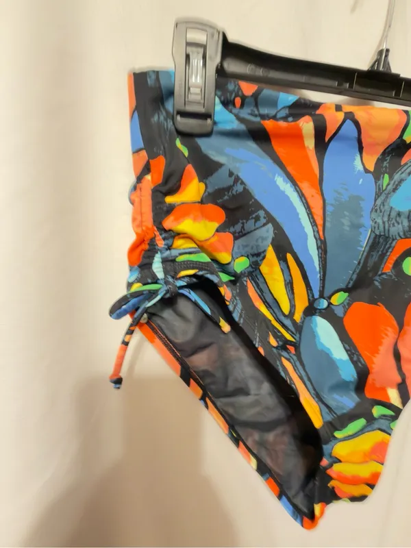NWT S3 Swim Smoothing Cinch Adjustable Side Tie High Waist Bottom, Medium - Image 7