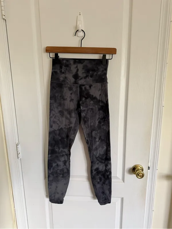 Lululemon Align Pant 25" *Diamond Dye Diamond Dye Pitch Grey Graphite Grey - Image 2