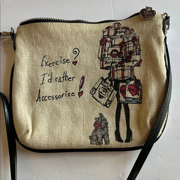 Brighton Chic Cream and Black with silver lining & prints on both sides - Image 10