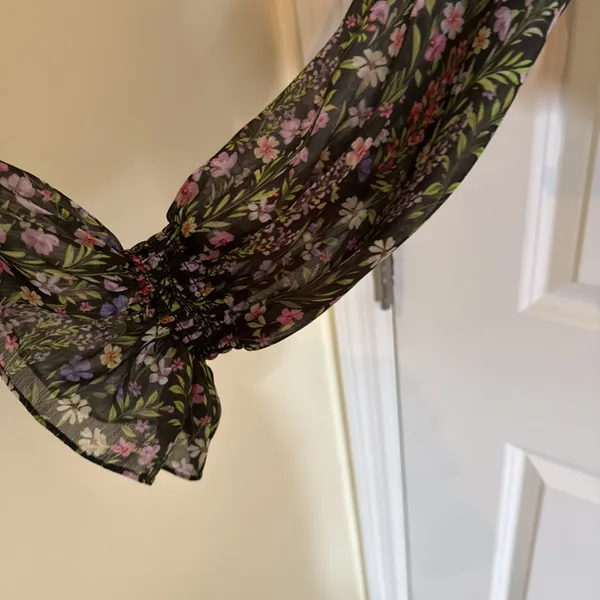 Amanda‎ Uprichard Orleans Long Sleeve Top in Charmont Size Medium Boho Floral - Image 4
