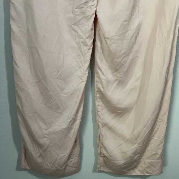 J. Crew Ingrid Pants Women's Size 2T Gramercy Twill Blush Pink Trousers BK256 - Image 8