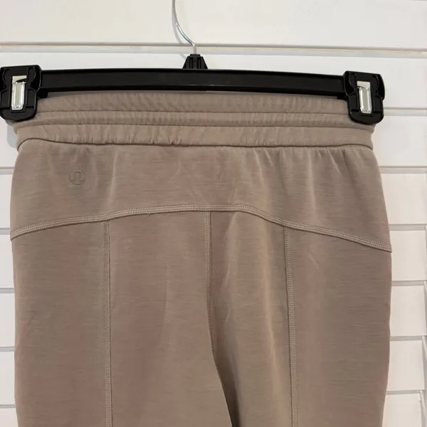 Lululemon Softstreme High Rise Pants Sz 0 Straight Leg Warm Ash Grey W5EGTS - Image 11