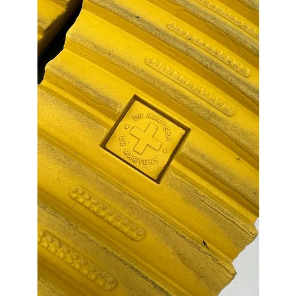 Dr. Martens Voss Leather Strap Sandals Yellow - Image 8