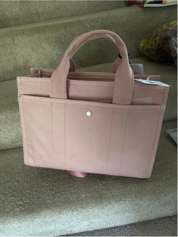 NEW Coach Denim Cargo Tote Ballerina Pink Standard CBG45 NWT - Image 8