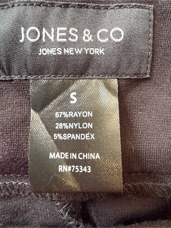 Women’s Black Tailored Wide - Image 2