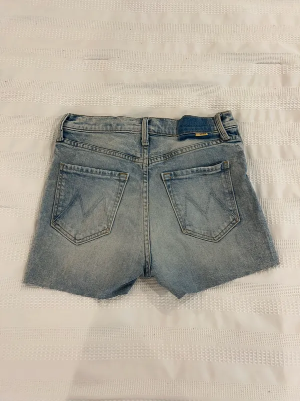 MOTHER Jean Denim Shorts - Image 6