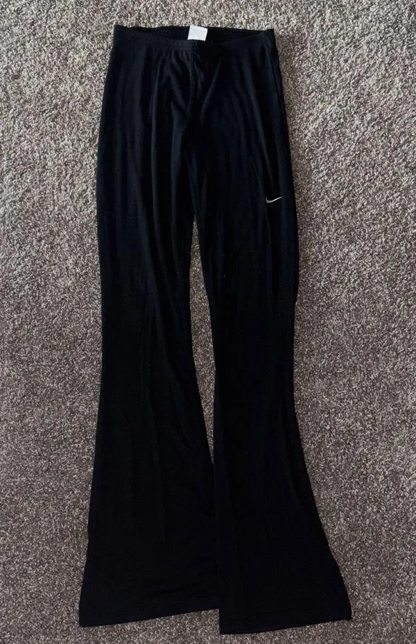 Nike Women's Classic Black Flare Pants - Image 2