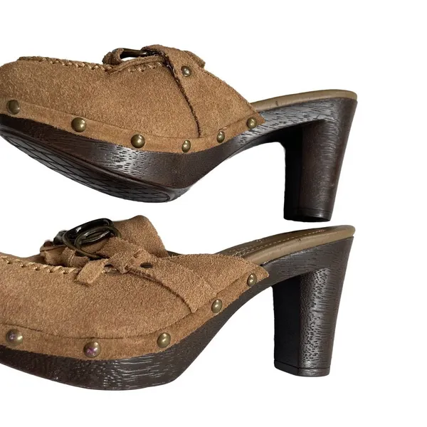 Tru flex brown leather mules Size 6 - Image 7