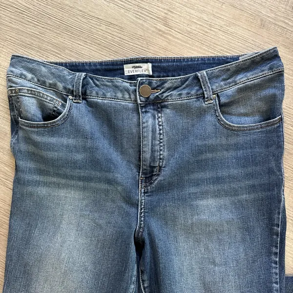 Maurices everflex m.jeans super skinny high rise Curvy blue jeans size 12 - Image 8