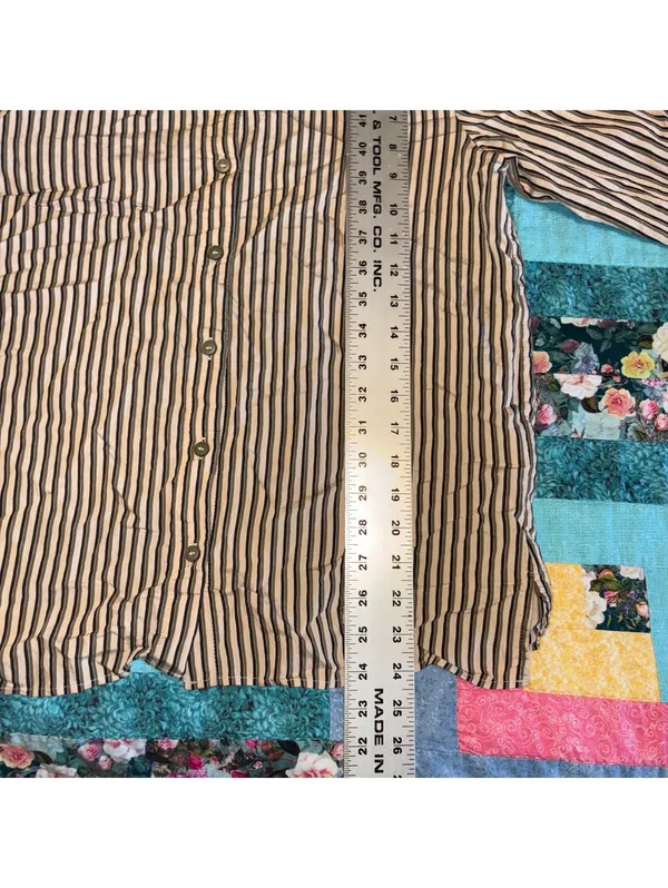 ZARA Striped $45 Woman’s XS Dress or Casual Button-Up Shirt Flow XS - Image 8