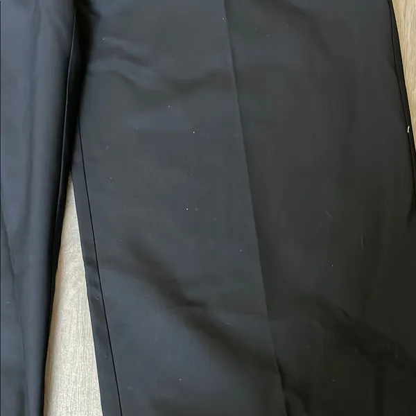 Mango Black and White Wide Leg Palazzo Pants - Image 3