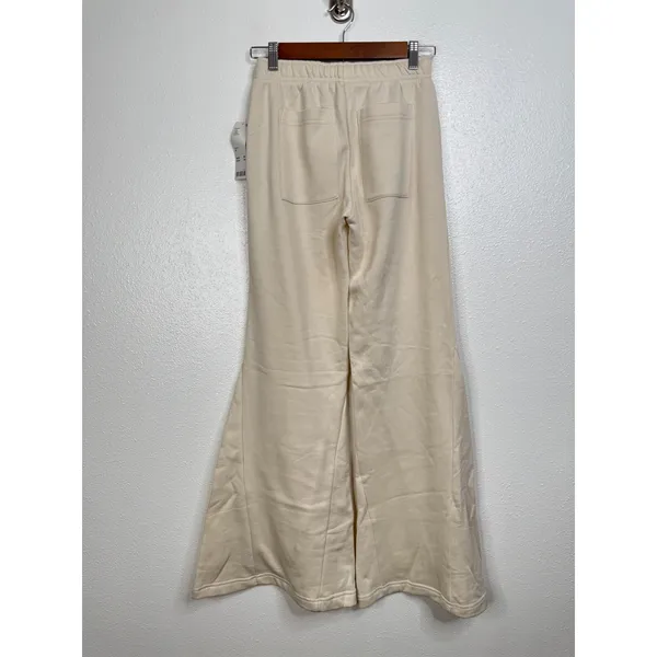 Out From Under Urban Outfitters Ivory Fleece Flare Sweatpants XS New‎ - Image 2