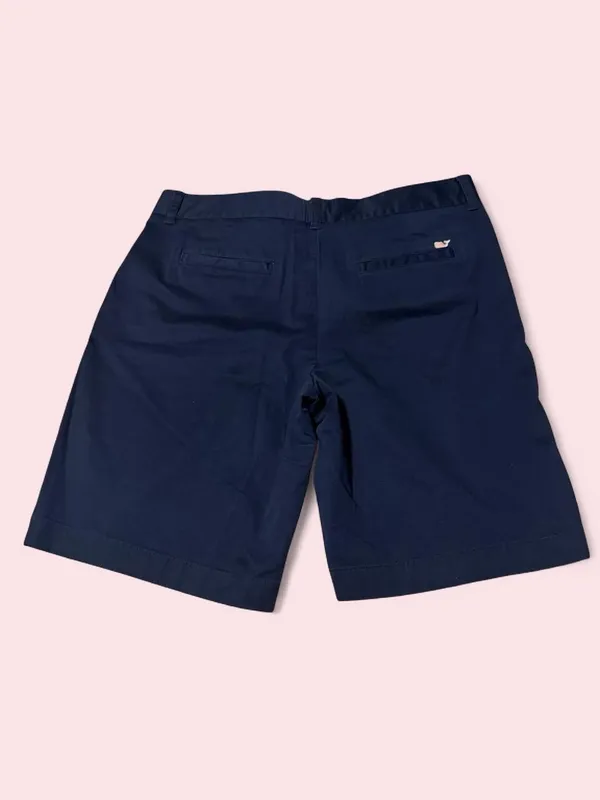 Vineyard Vines Navy Cotton Bermuda Shorts - Image 2
