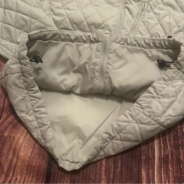 Women’s Columbia Interchange Quilted Tan Brown Jacket Medium - Image 3