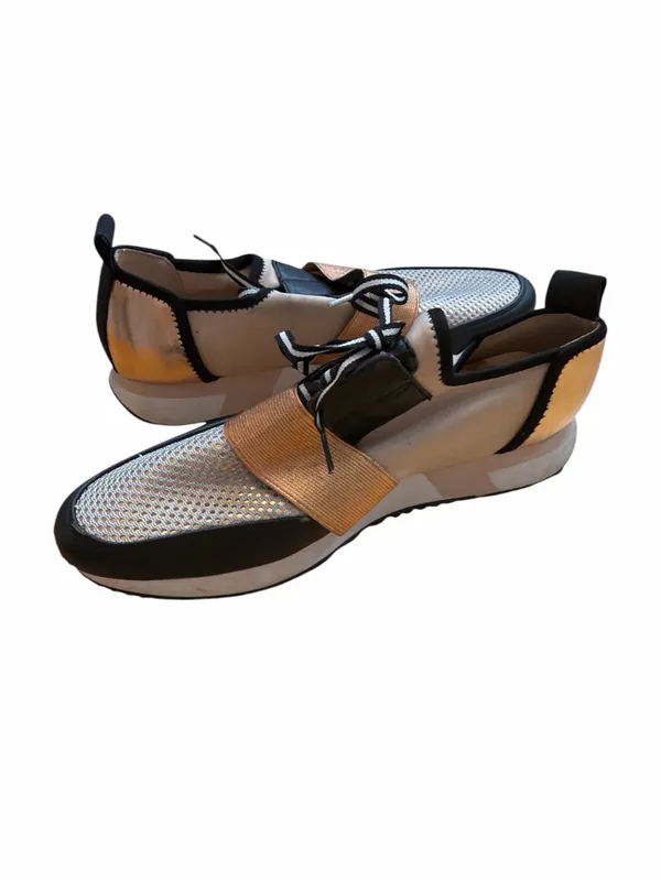 Steve Madden Antics Gold & Black Women's Athletic Slip-On Sneaker - Image 5