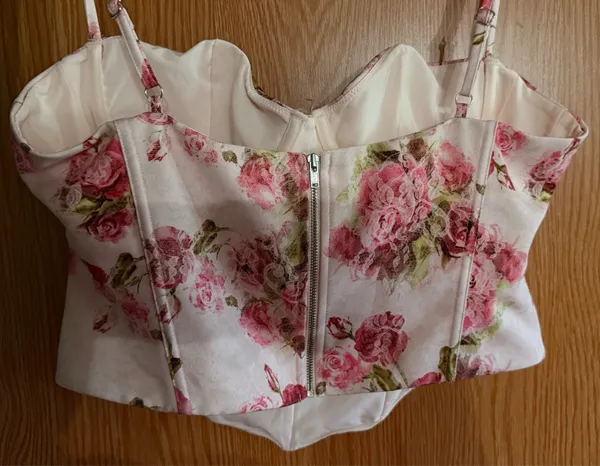 In The Morning Bustier White Fox Boutique - Image 3