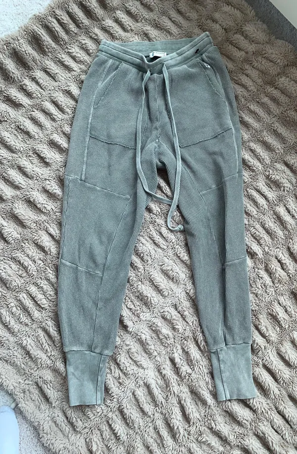 Free People Movement Simple Life Waffle Jogger Set - Image 4