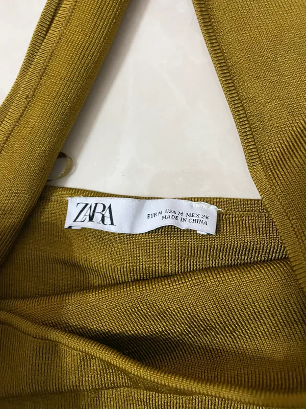Zara Halter Crop Top - Image 2