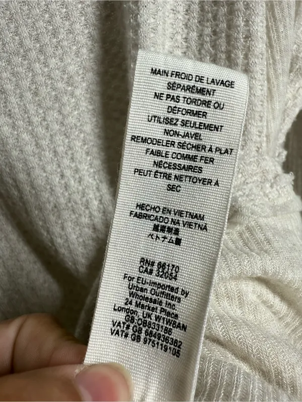 Free People We The Free Catalina Thermal Light Shirt Size Medium - Image 5