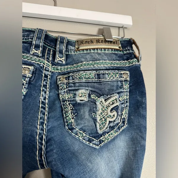 Rock Revival Nancy Straight Stretch Jean - Image 9