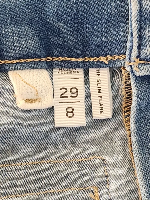 LOFT Slim Fit Flare Jeans with Patch Pockets Size 8/29 - Image 10