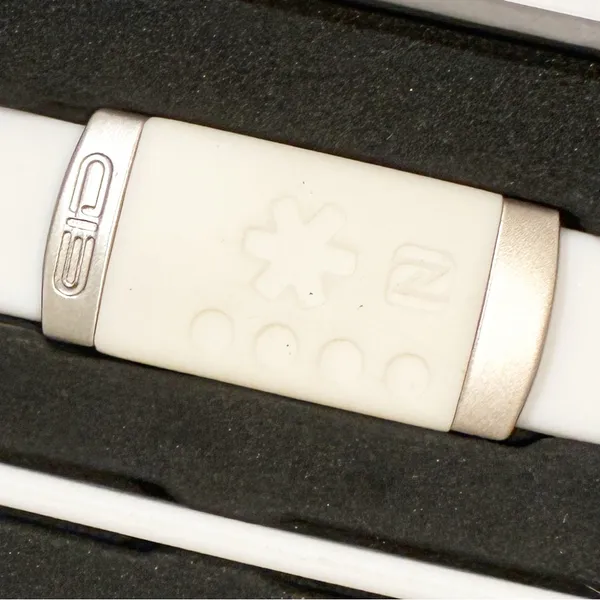 Endless ID Smart Bracelet‎ Band Wear Your Personal Medical ID GPS Location White - Image 2