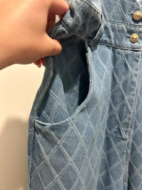 Storia Denim Jumsuit - Image 4