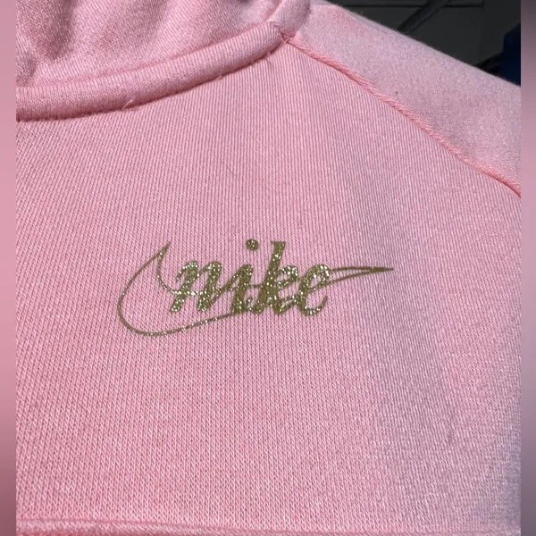 Nike Women's  Half-Zip Sweatshirt - Image 6