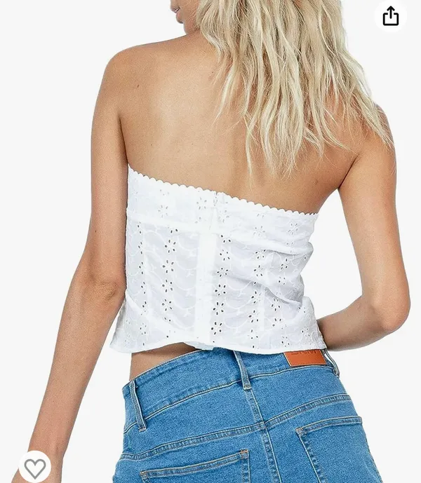 Amazon Eyelet tube top - Image 3