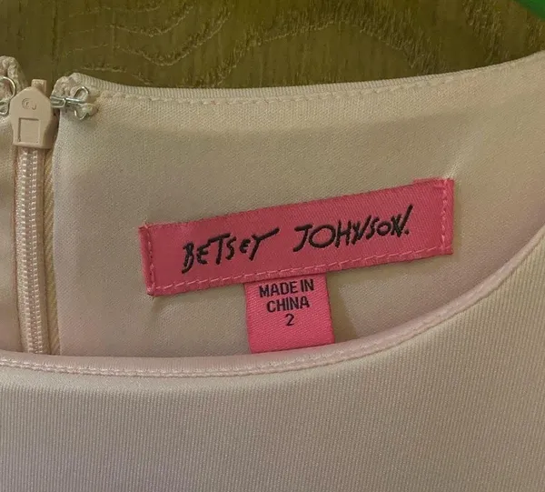 Betsey Johnson Petite Embellished-Pocket A-line Dress - Image 3