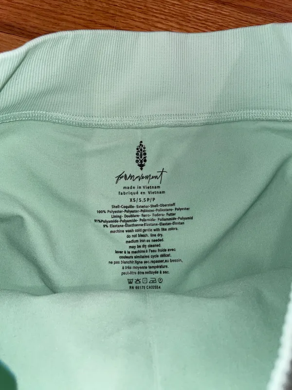 NWT free people movement light green tennis skort - Image 3