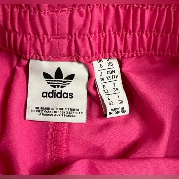 Adidas 2 In 1 Women's Pink Shorts‎ Relaxed Fit Size XS Active Sports Running - Image 5