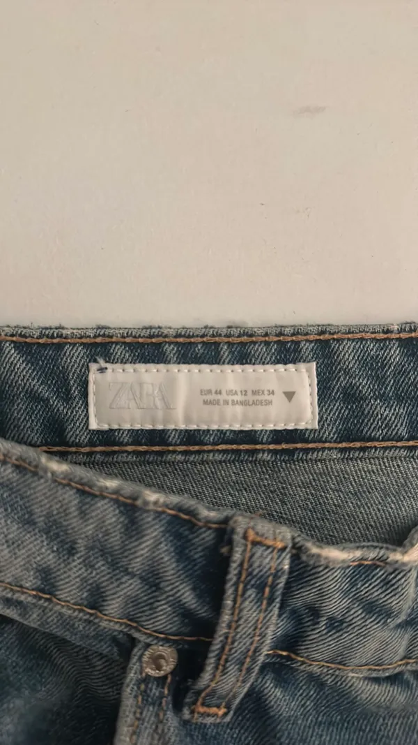 ZARA Jeans Wide-Leg High-Rise - Image 4