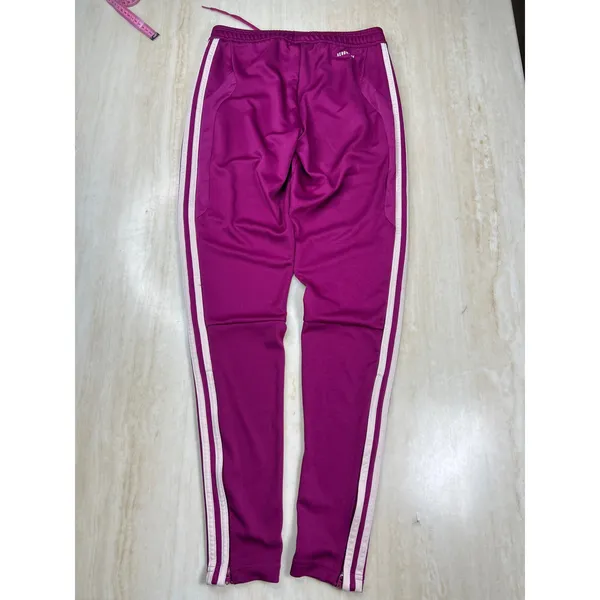 Adidas Womens Tiro 21 Track Pants Power Berry Purple White Stripes XS GQ1039 - Image 5