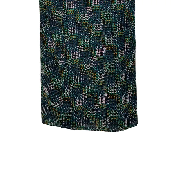 CAbi Dress Size Medium Multi Geometric Pattern Stretch Blend SS‎ Women - Image 5