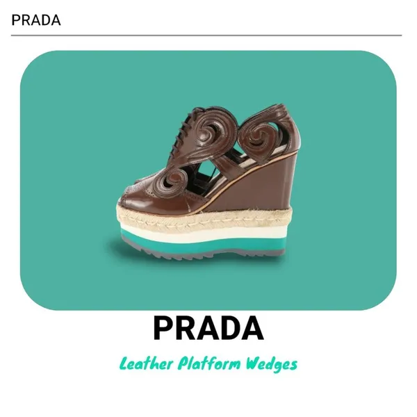 PRADA - 2011 Runway Wedges - NEW - Image 8