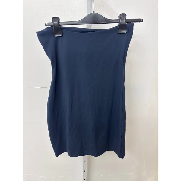 NWT Susana Monaco Sz XL Eclipse Navy Blue Strapless Tube Sleeveless Mini Dress - Image 4
