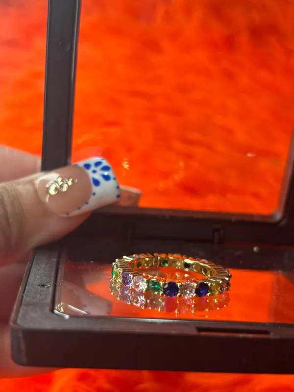 Multicolor ring Gold - Image 2