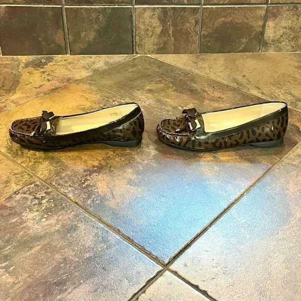 Ellen Tracy Wanda Leopard Animal Print Slip-on 5.5 - Image 4