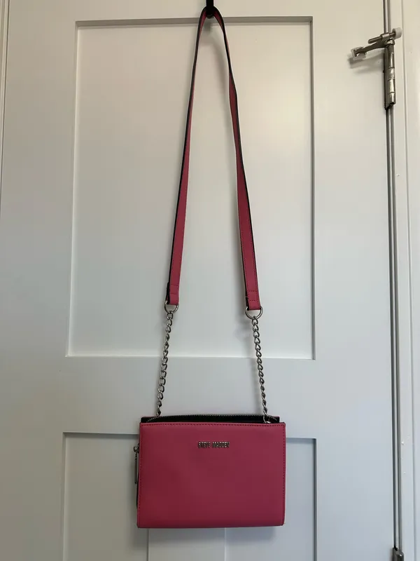 Steve Madden Crossbody Purse Pink - Image 2