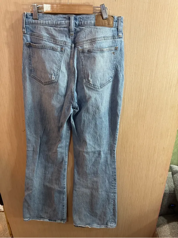 Madewell Light Wash The Perfect Flare Jeans Size 26 - Image 3