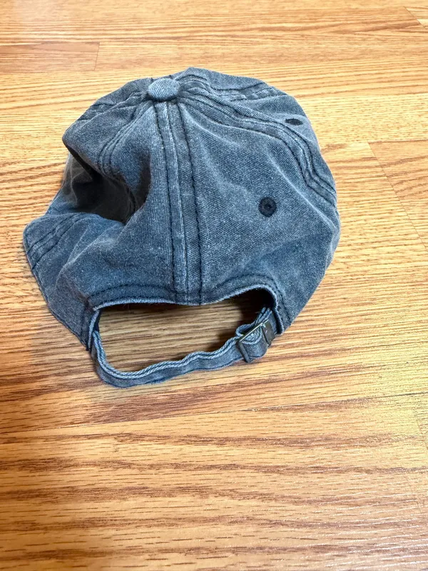 Good Vibes Baseball Hat Blue - Image 2