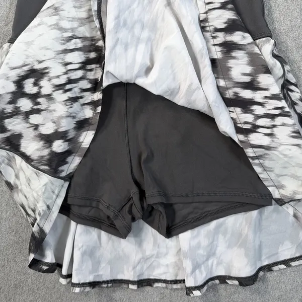 OFFLINE by Aerie Size Small Activewear Skort Black White Gray Pattern High Rise - Image 5